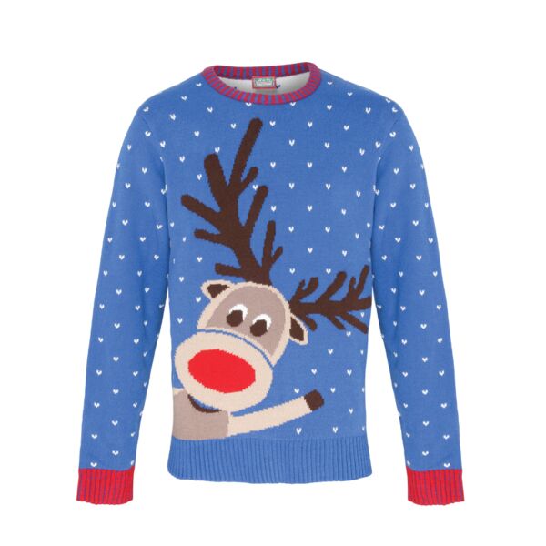 Reindeer Kids Christmas Jumper Thumbnail
